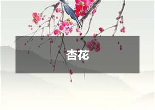 杏花